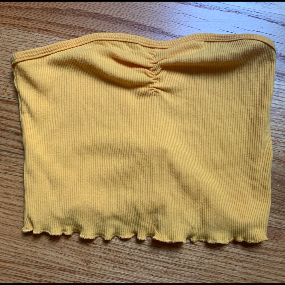 Gold PACSUN crop top